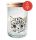 Vorratsglas Katze Leoprint mit Holzdeckel