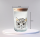 Vorratsglas Katze Leoprint mit Holzdeckel