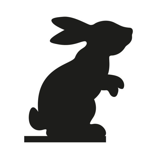 Kresseschale- Figur Hase