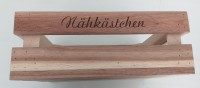 Holzkiste mittel Nähkästchen aus Palettenholz, 24 x 9 x 24 cm, 5 l