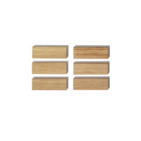 Holzmagnete 6er-Set