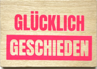 Magnet "Glücklich geschieden"