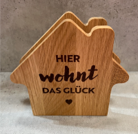 Serviettenhalter Haus "Wohnt"