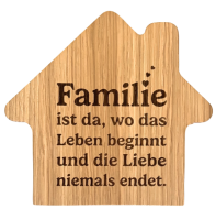 Serviettenhalter Haus "Familie"